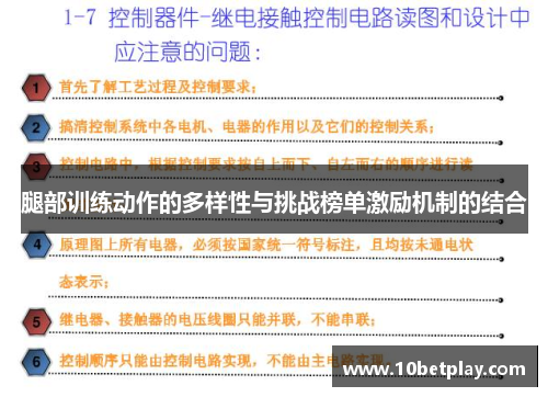 腿部训练动作的多样性与挑战榜单激励机制的结合